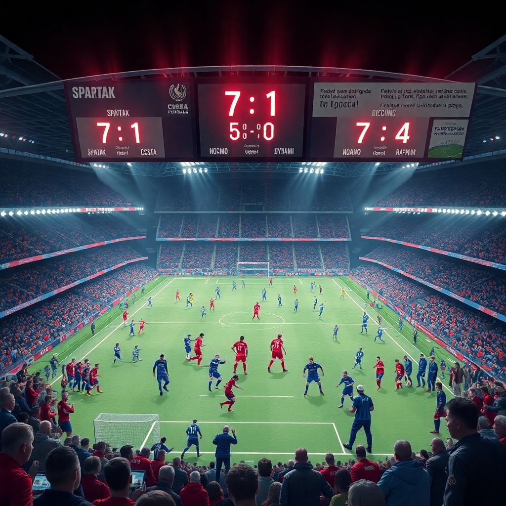 Крупнейшие нокауты московских клубов за последние годы в российском футболе