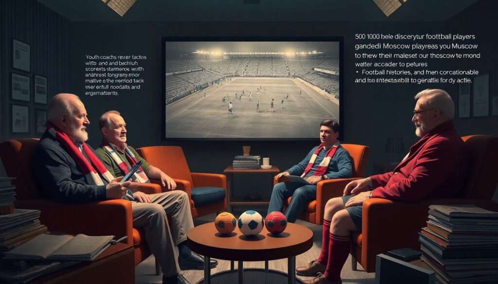 Интервью с легендами московского футбола - иллюстрация