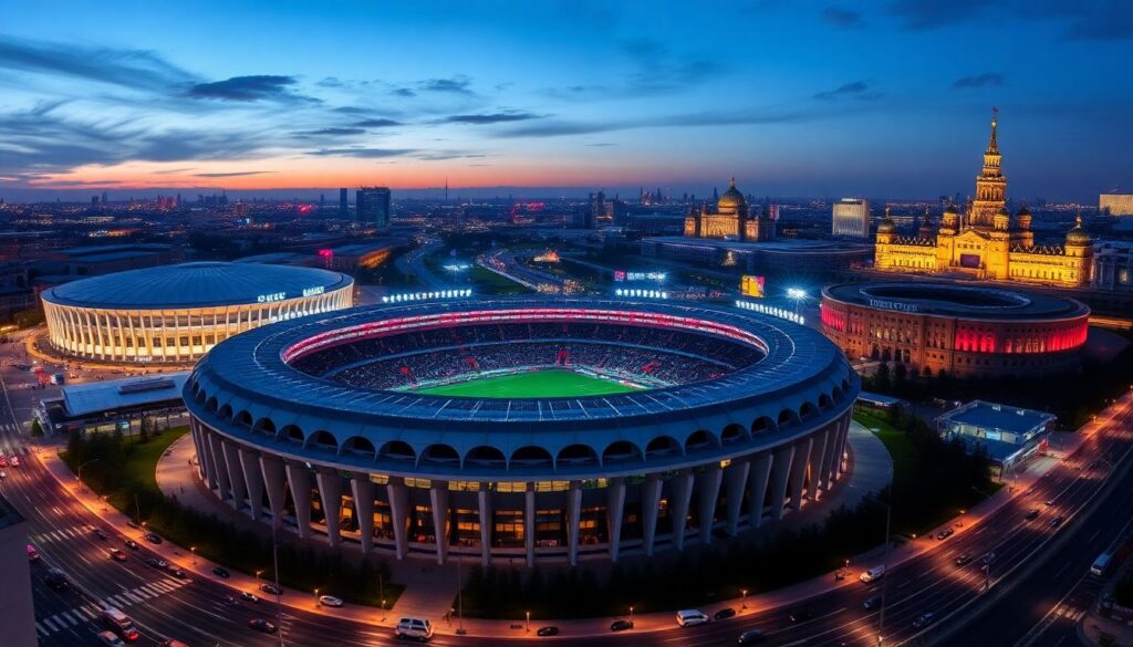 Гид по стадионам Москвы: где смотреть матчи - иллюстрация