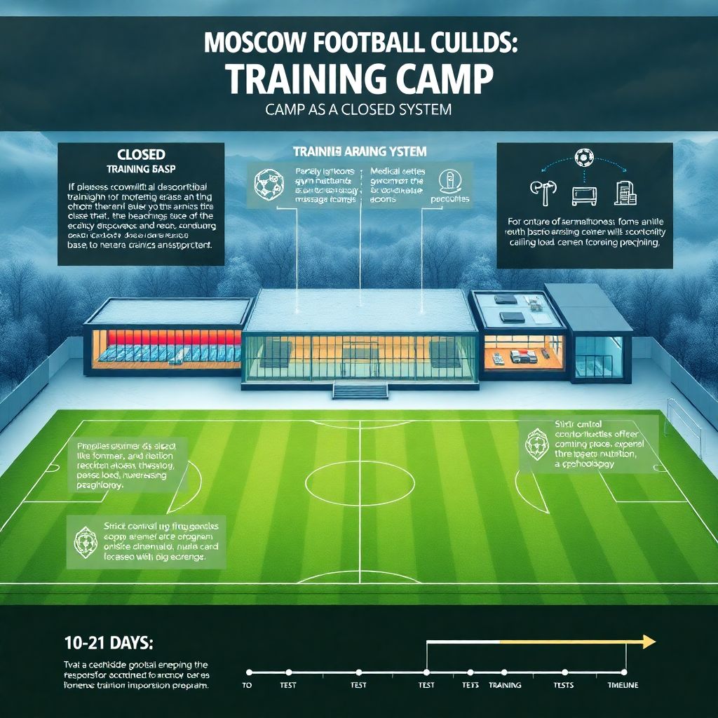 Секреты тренировочных лагерей московских клубов: как готовятся к сезону