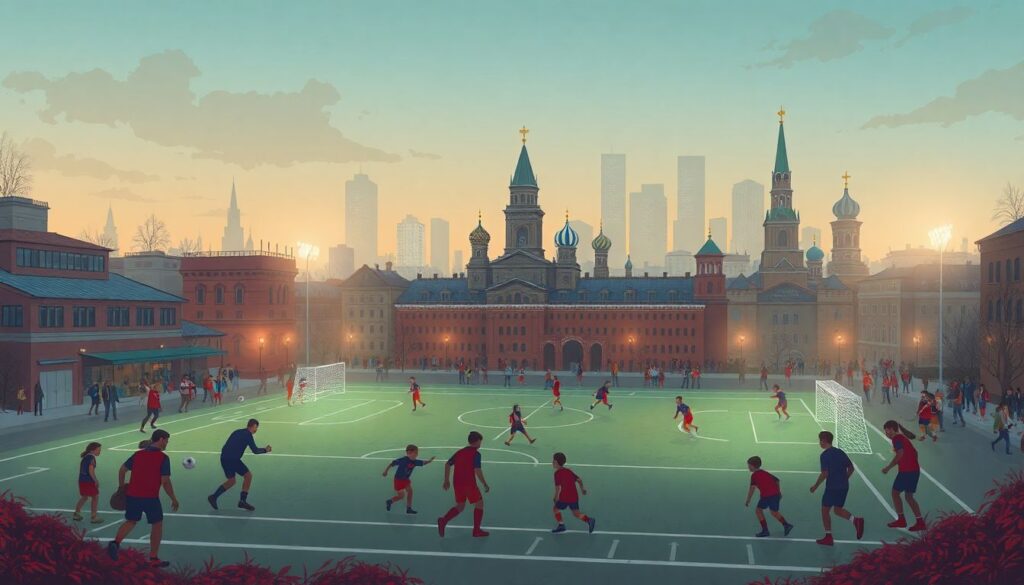 Глобальные тенденции в московском футболе - иллюстрация