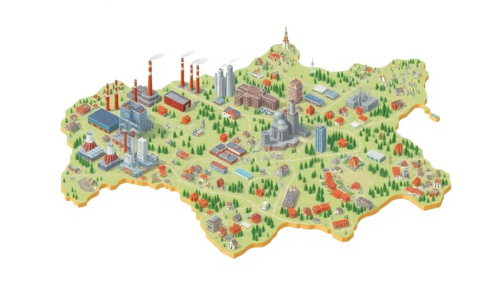 Рынок игроков регионов вокруг Москвы - иллюстрация