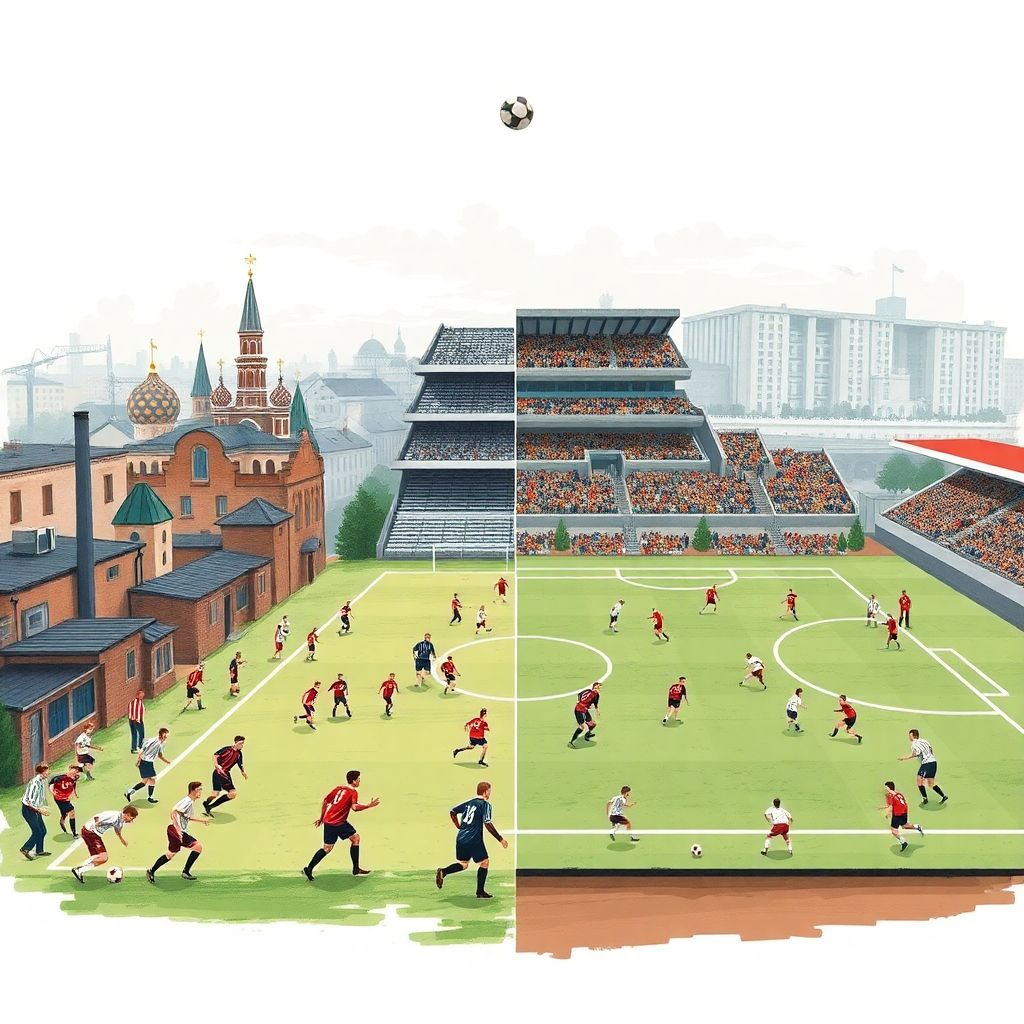 История лиг и регуляций в московской системе футбола: развитие и изменения