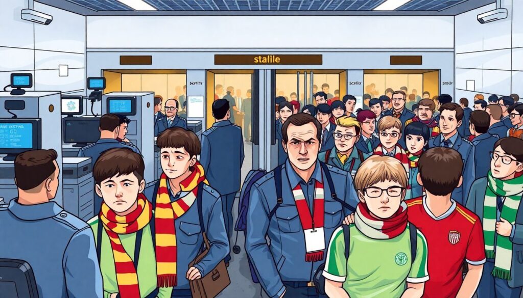 Болельщики и безопасность на матчах в Москве - иллюстрация