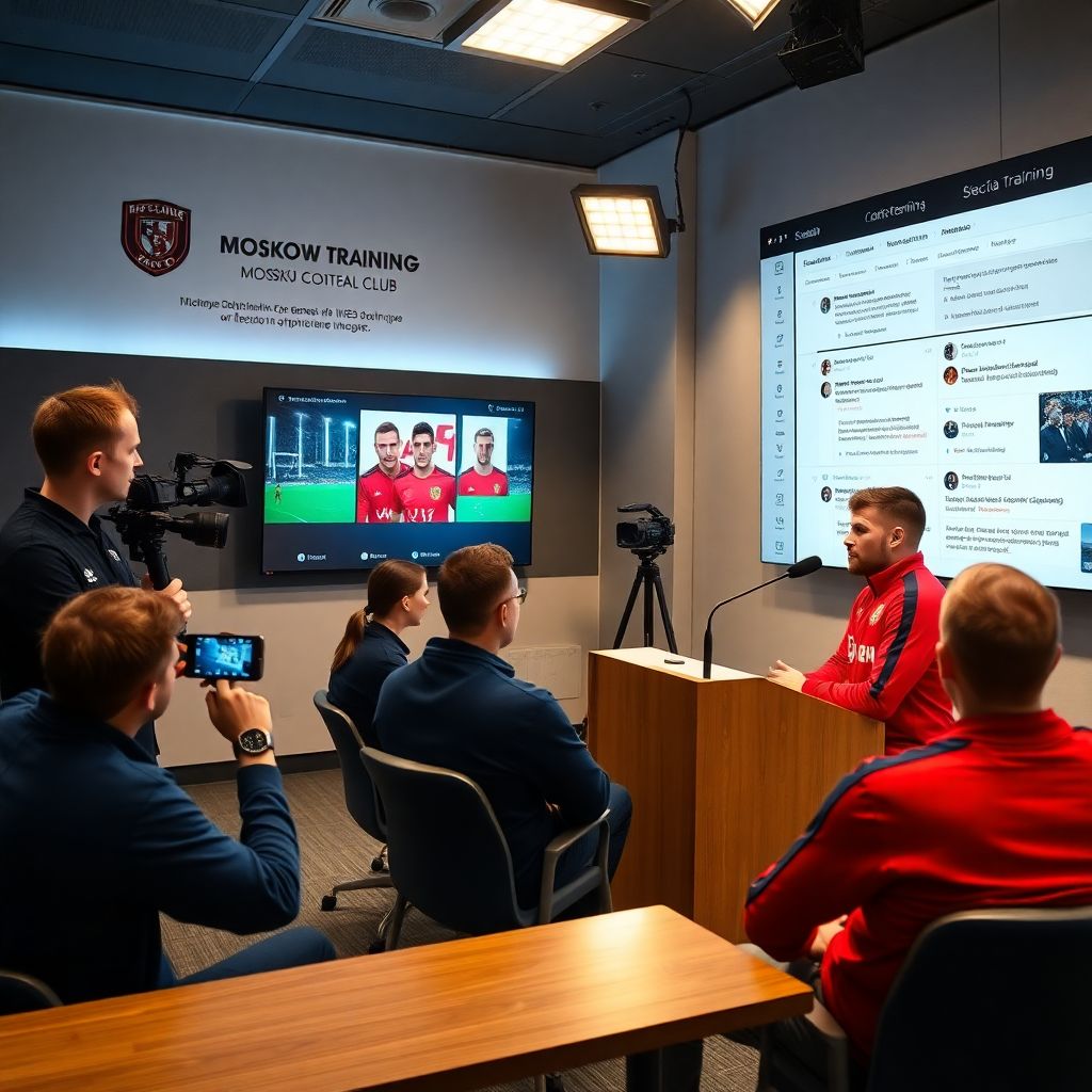 Обзор медиатренировок и пресс-мероприятий московских команд в новом сезоне