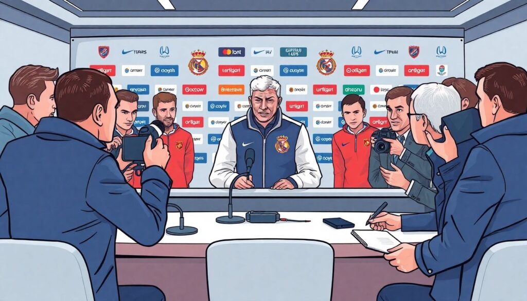 Аналитика пресс-конференций после важных матчей Москвы - иллюстрация