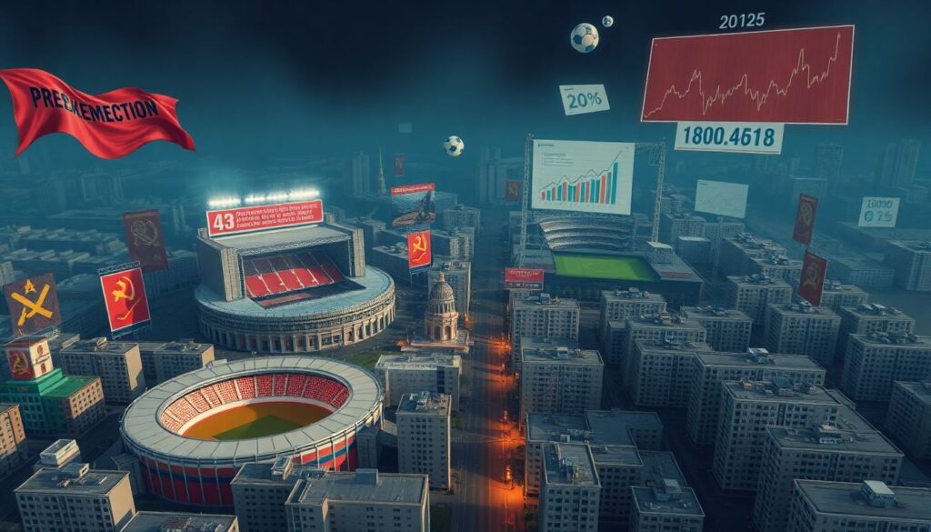 Экономика и развитие инфраструктуры футбола Москвы - иллюстрация