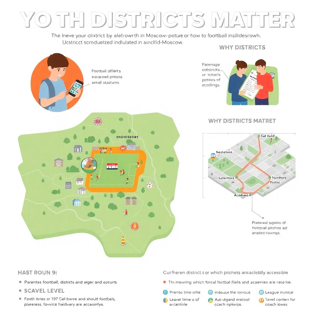 Границы московского района: где и как растут таланты футболистов
