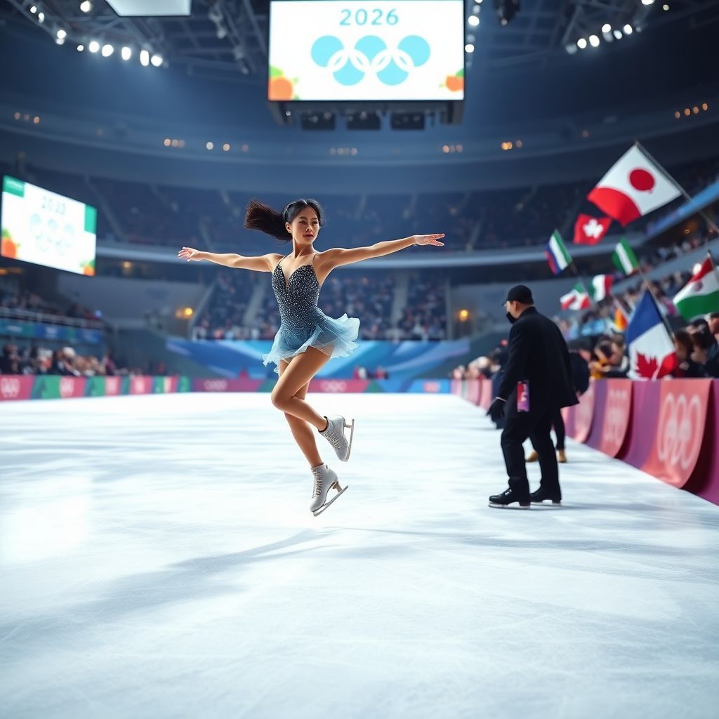 Каори Сакамото лидирует в короткой программе командного турнира Олимпиады‑2026