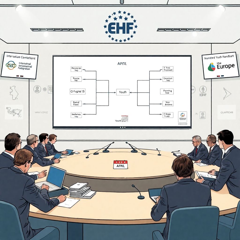 Ehf отложила до апреля решение о допуске российских юношеских сборных