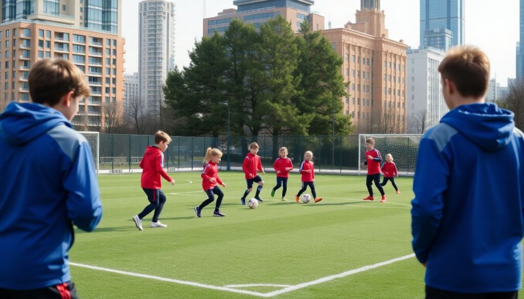 Обзор лучших футбольных школ Москвы - иллюстрация