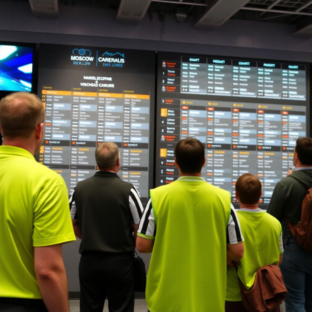 Графики и тайминги матчей московских турниров: полное расписание игр