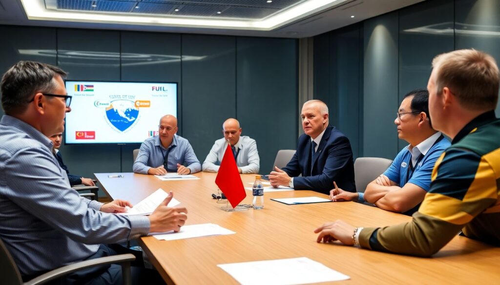 Соревнования между соседними районами Москвы в футболе - иллюстрация