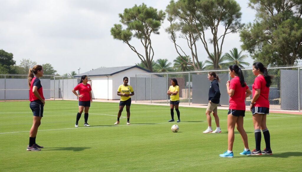 Развитие женского регионального футбола вокруг Москвы - иллюстрация