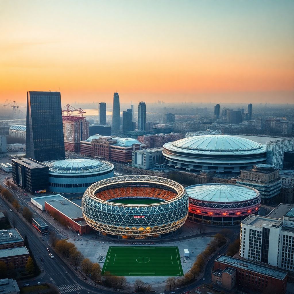 Стадионы Москвы в 21 веке: как они развивались и меняли облик города