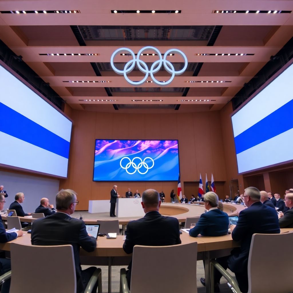 МОК отложил решение по российскому флагу и гимну на будущих Олимпийских играх